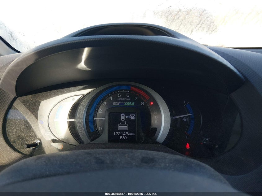 HONDA INSIGHT 2010 VIN JHMZE2H76AS034454