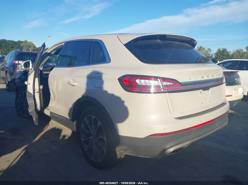 Vin: 2lmpj8k9xnbl13178, lot: 46804826, lincoln nautilus reserve 20223