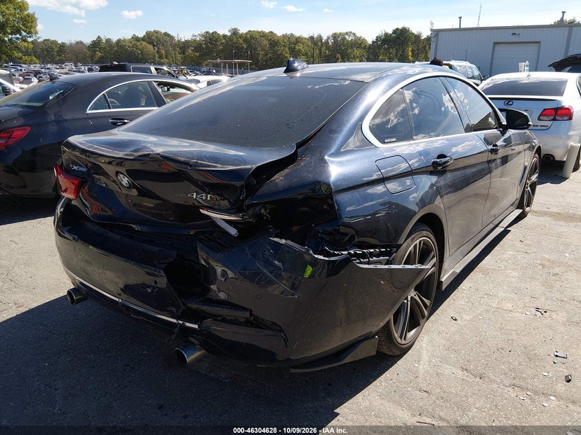 Vin: wba4j7c53kbm74382, lot: 46804827, bmw 440i gran coupe xdrive 20194