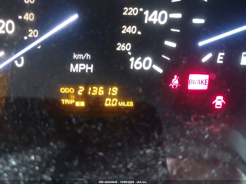 LEXUS LS 430 2006 VIN JTHBN36F965050204