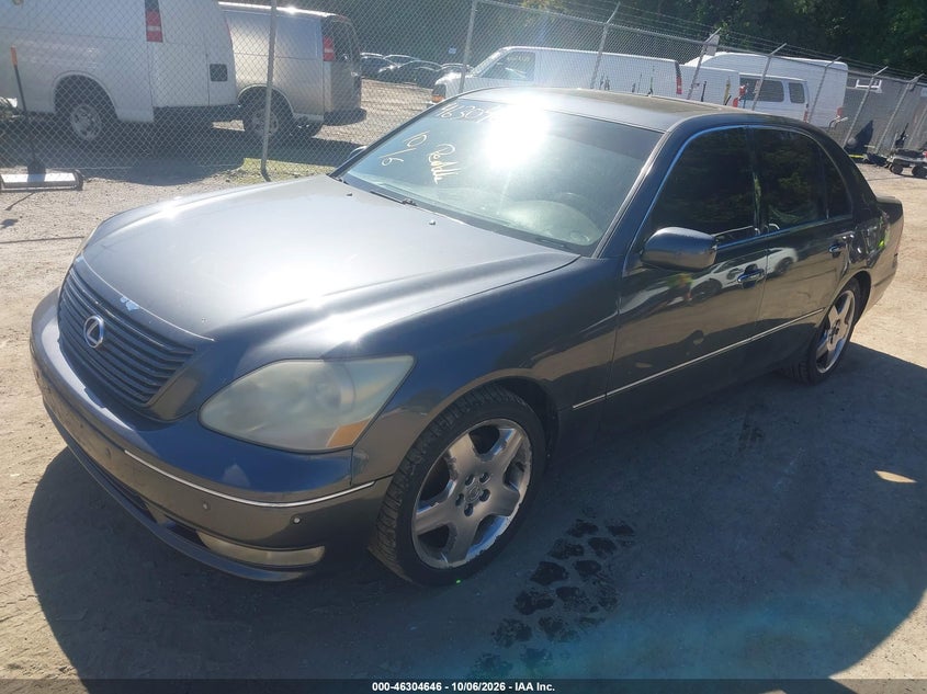 LEXUS LS 430 2006 VIN JTHBN36F965050204