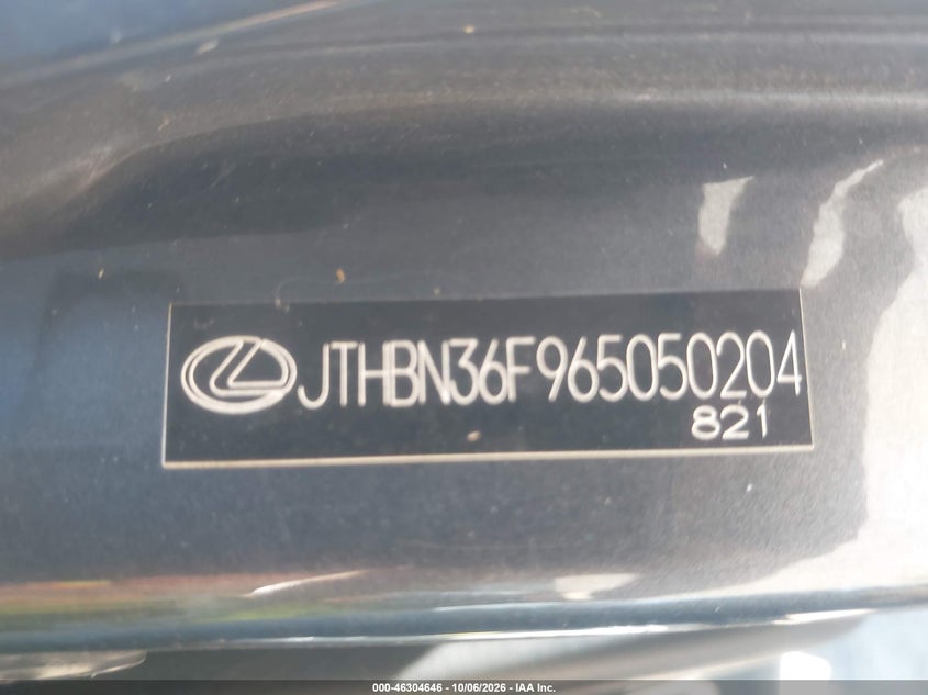 2006 LEXUS LS 430 · Фото 9