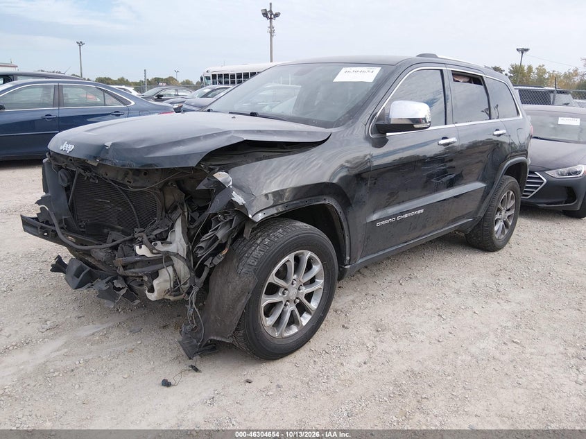 Vin: 1c4rjfbg2ec349734, lot: 46804853, jeep grand cherokee limited 20142