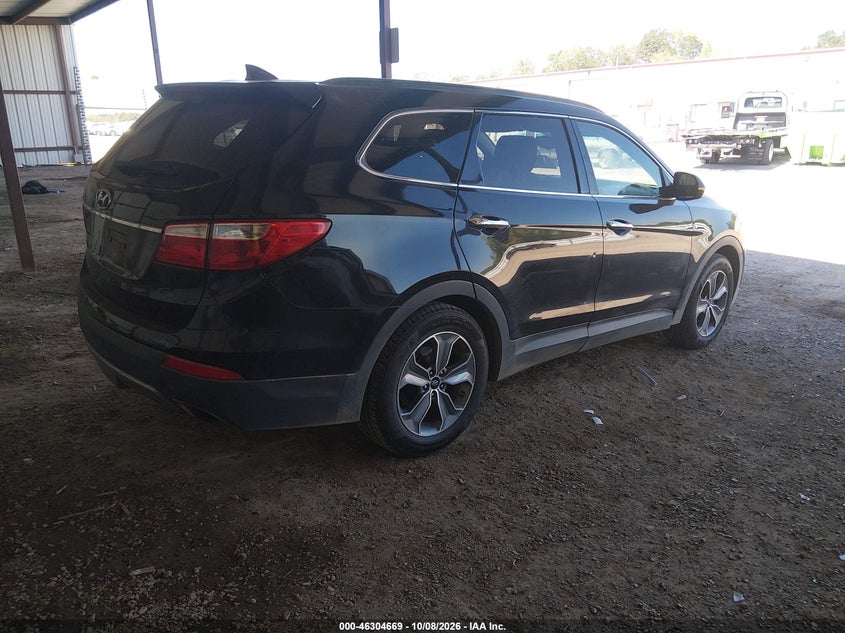 Vin: km8sm4hf1gu162067, lot: 46804868, hyundai santa fe se 20164