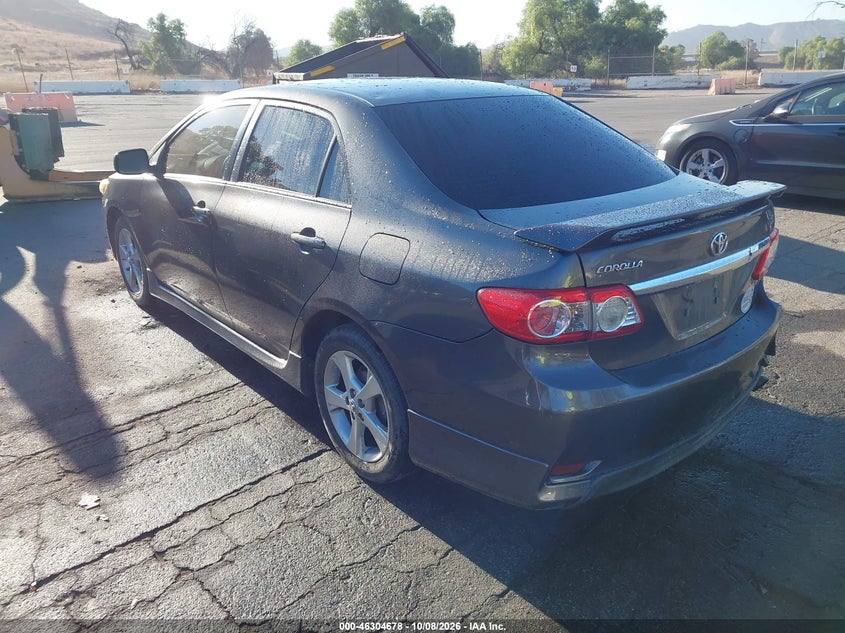 Vin: 5yfbu4ee9cp050303, lot: 46804877, toyota corolla s 20123