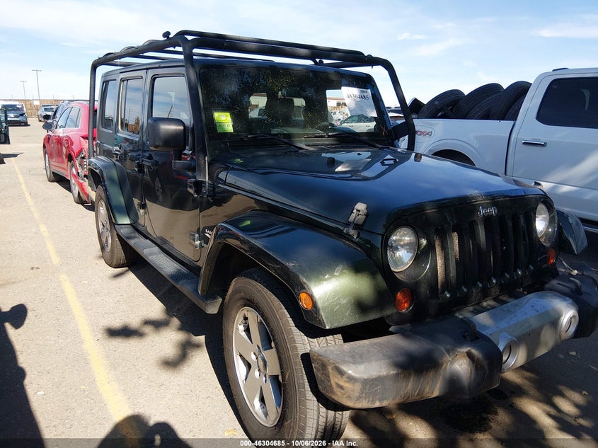 Vin: 1j4ba5h12al150878, lot: 46804884, jeep wrangler unlimited sahara 20101
