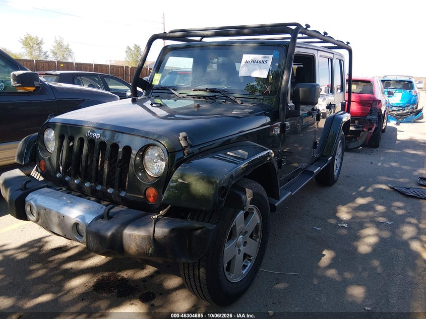 Vin: 1j4ba5h12al150878, lot: 46804884, jeep wrangler unlimited sahara 20102