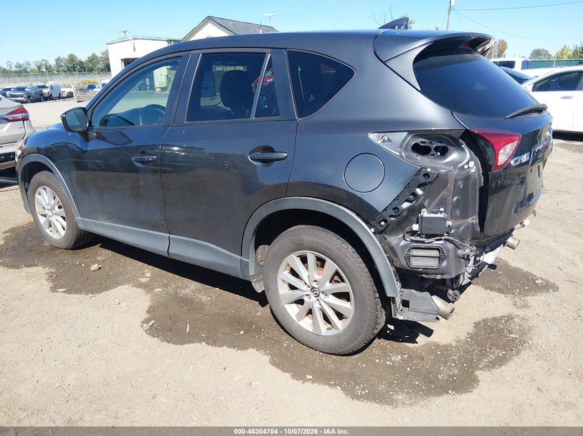 Vin: jm3ke2cy6g0633188, lot: 46804903, mazda cx-5 touring 20163