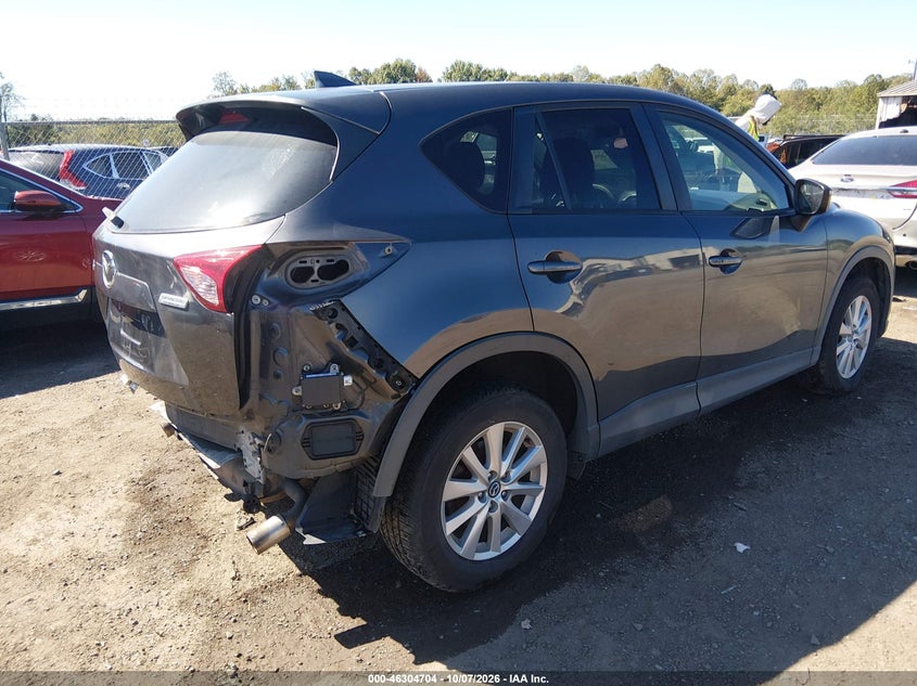 Vin: jm3ke2cy6g0633188, lot: 46804903, mazda cx-5 touring 20164