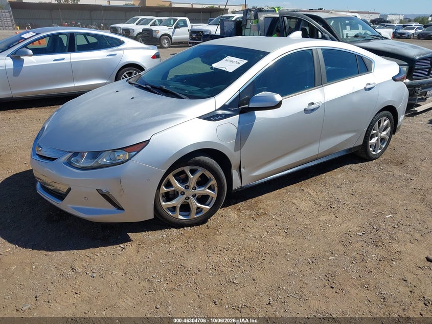 Vin: 1g1rd6s58hu104109, lot: 46804905, chevrolet volt premier 20172