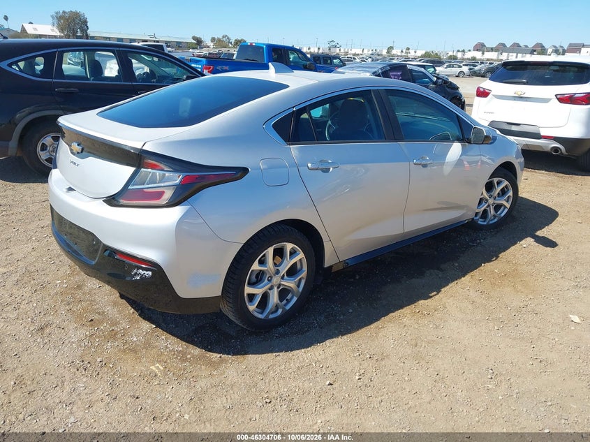 Vin: 1g1rd6s58hu104109, lot: 46804905, chevrolet volt premier 20174