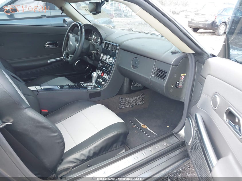 CHRYSLER CROSSFIRE 2005 VIN 1C3AN79N15X058487
