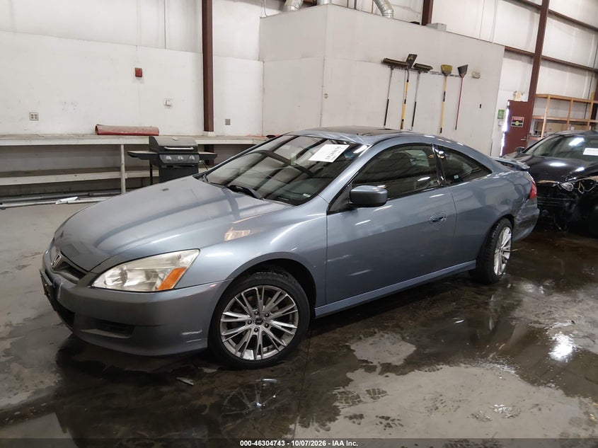 2006 Honda Accord 3.0 Ex, Left Rear, IAAI, VIN 1HGCM82606A010047 — photo 2