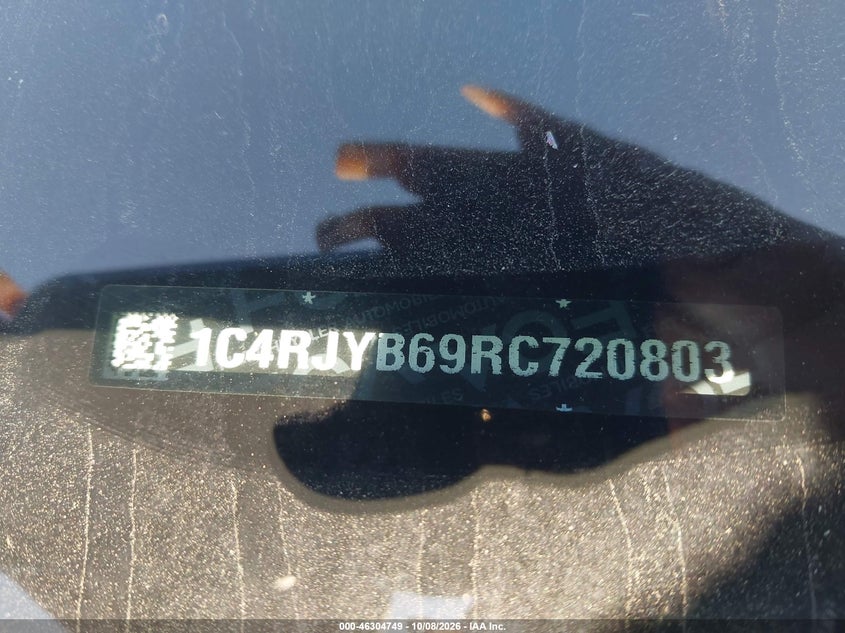 JEEP GRAND CHEROKEE 4XE 2024 VIN 1C4RJYB69RC720803
