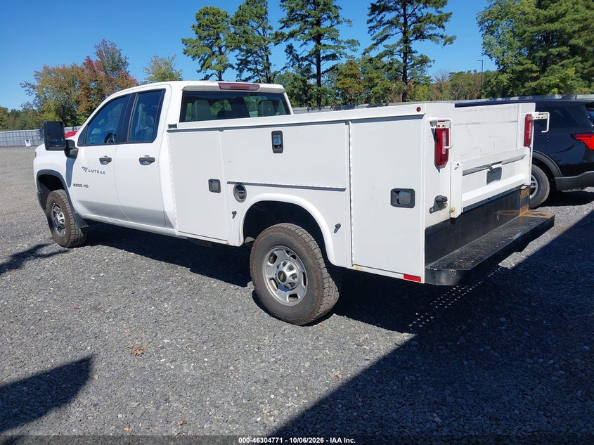 Vin: 1gb2yle73lf285226, lot: 46804970, chevrolet silverado 2500hd 4wd  long bed wt 20203