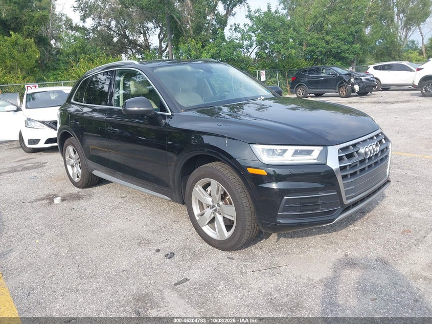 Vin: wa1bnafyxj2237141, lot: 46804982, audi q5 2.0t premium/2.0t tech premium 20181