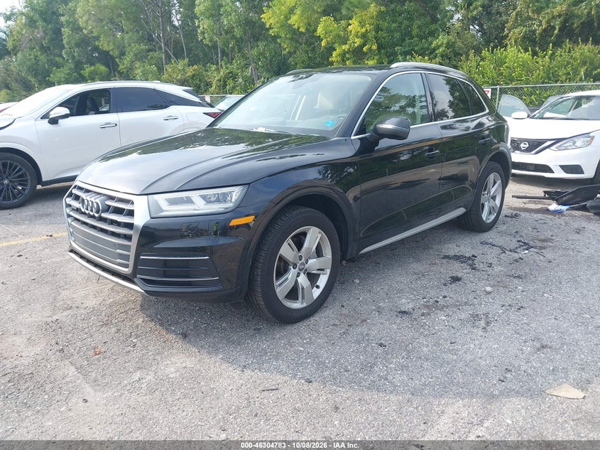 Vin: wa1bnafyxj2237141, lot: 46804982, audi q5 2.0t premium/2.0t tech premium 20182