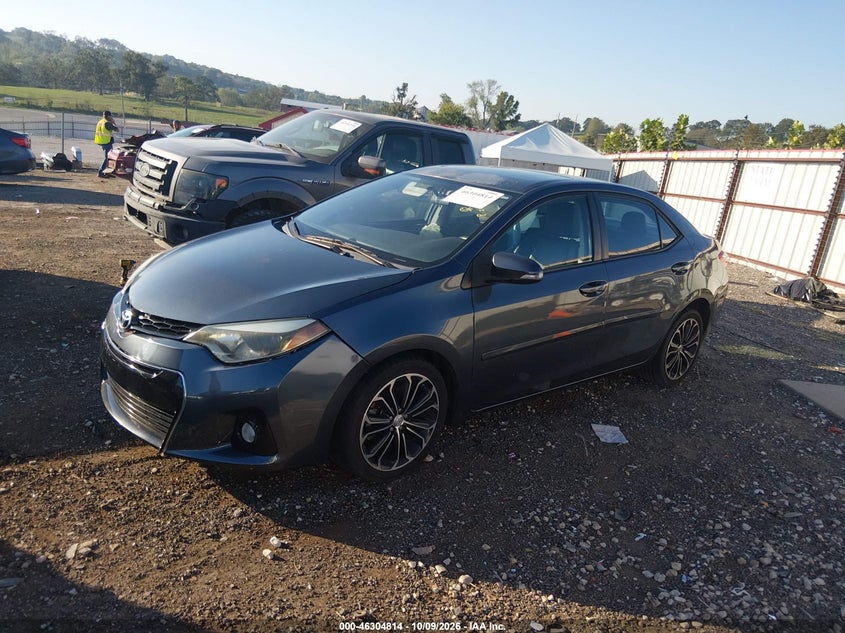 Vin: 5yfburhe0fp290787, lot: 46805014, toyota corolla s premium 20152