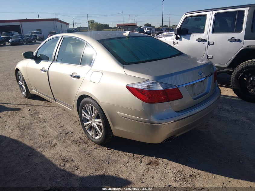 Vin: kmhgc4df6au092507, lot: 46805027, hyundai genesis 4.6 20103