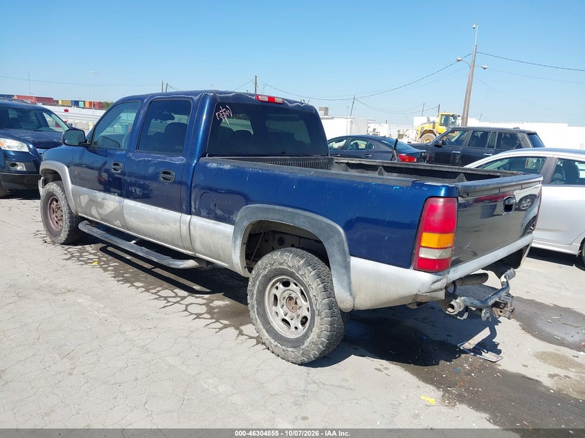 CHEVROLET SILVERADO 1500HD 2001 VIN 1GCGK13U61F163277