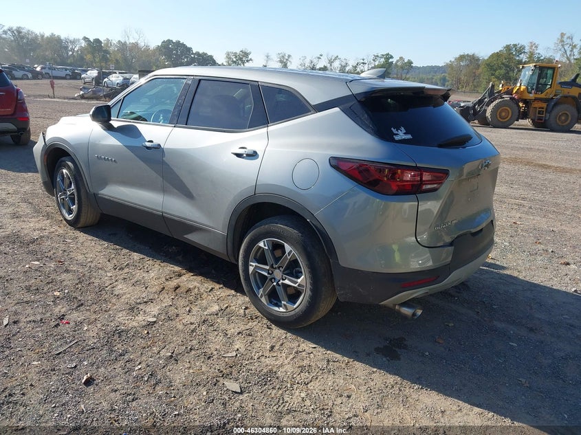 Vin: 3gnkbhr44ps150548, lot: 46805058, chevrolet blazer awd 2lt 20233