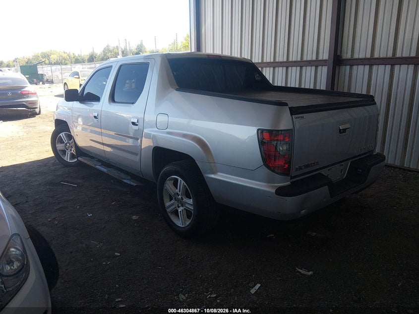 Vin: 5fpyk1f52db010937, lot: 46805066, honda ridgeline rtl 20133