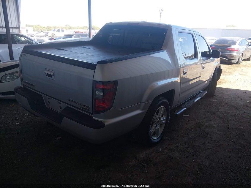 Vin: 5fpyk1f52db010937, lot: 46805066, honda ridgeline rtl 20134