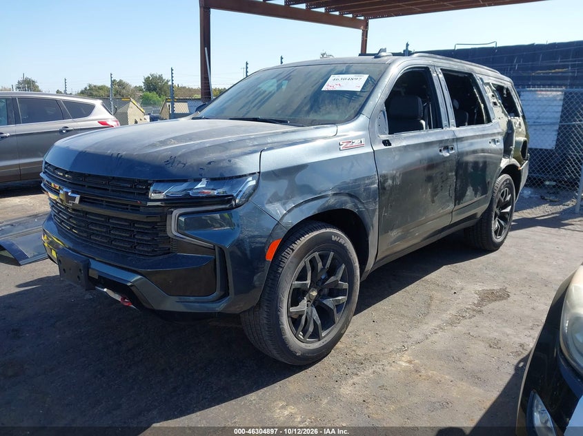 Vin: 1gnskpkl0nr128753, lot: 46805097, chevrolet tahoe 4wd z71 20222