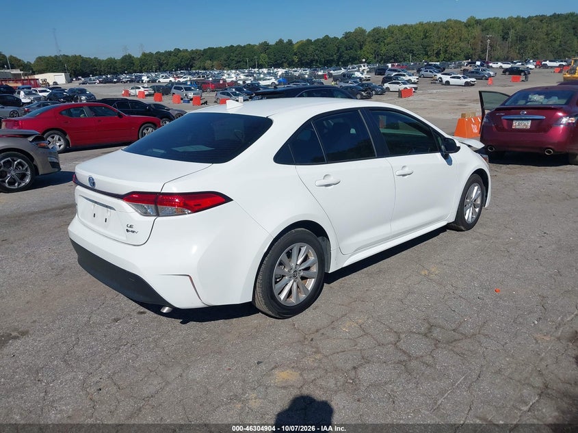 Vin: jtdbcmfe8s3096357, lot: 46805102, toyota corolla hybrid le 20254