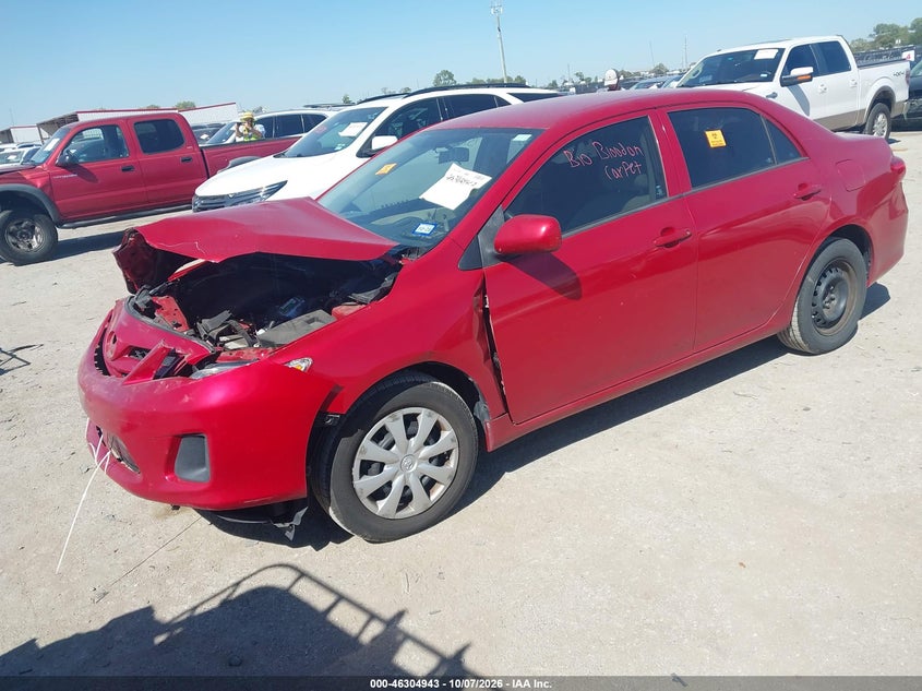 Vin: 5yfbu4ee8cp051913, lot: 46805142, toyota corolla l 20122