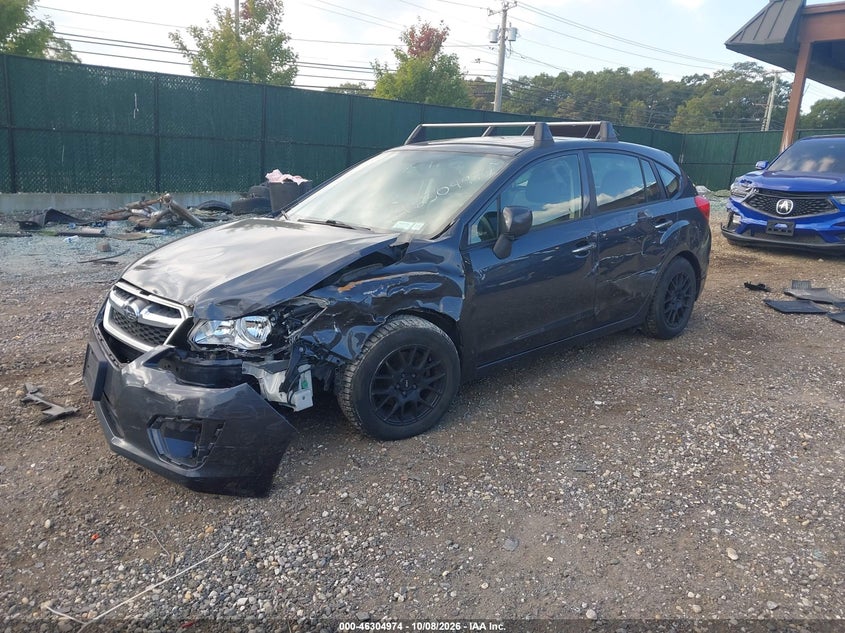 Vin: jf1gpak64ch224739, lot: 46805173, subaru impreza 2.0i limited 20122