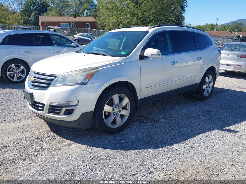 Vin: 1gnkvjkd3ej193415, lot: 46805178, chevrolet traverse ltz 20142