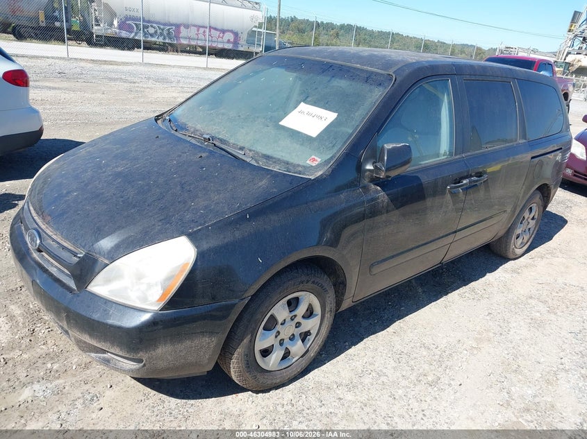 2006 Kia Sedona Ex/Lx, Normal Wear & Tear, IAAI, VIN KNDMB233466047647 — photo 2