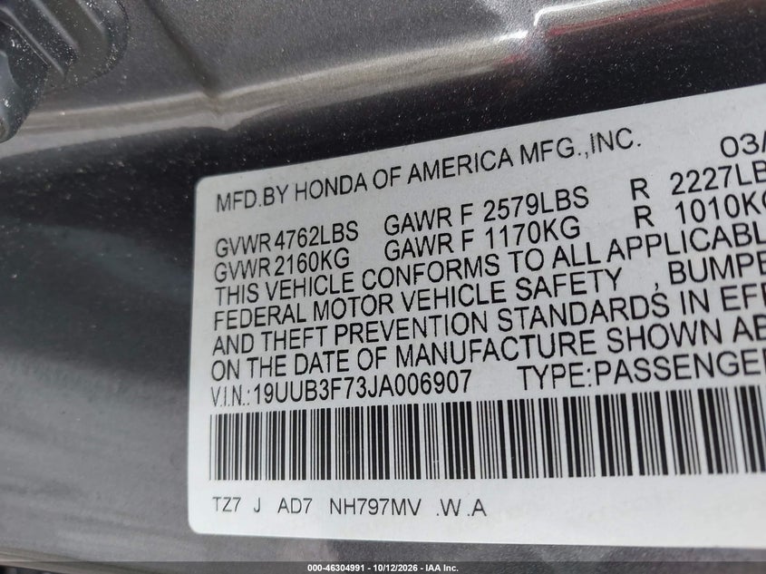 2018 ACURA TLX ADVANCE PKG · Фото 9