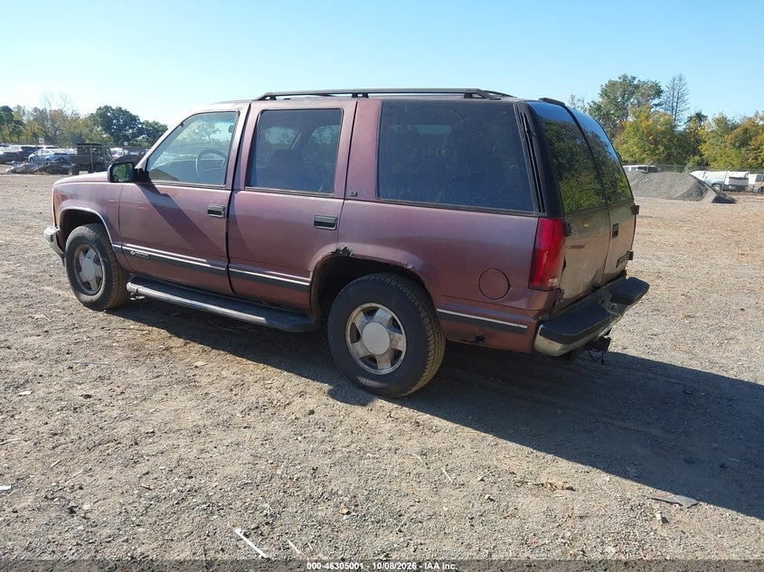 CHEVROLET TAHOE 1996 VIN 1GNEK13R3TJ420812