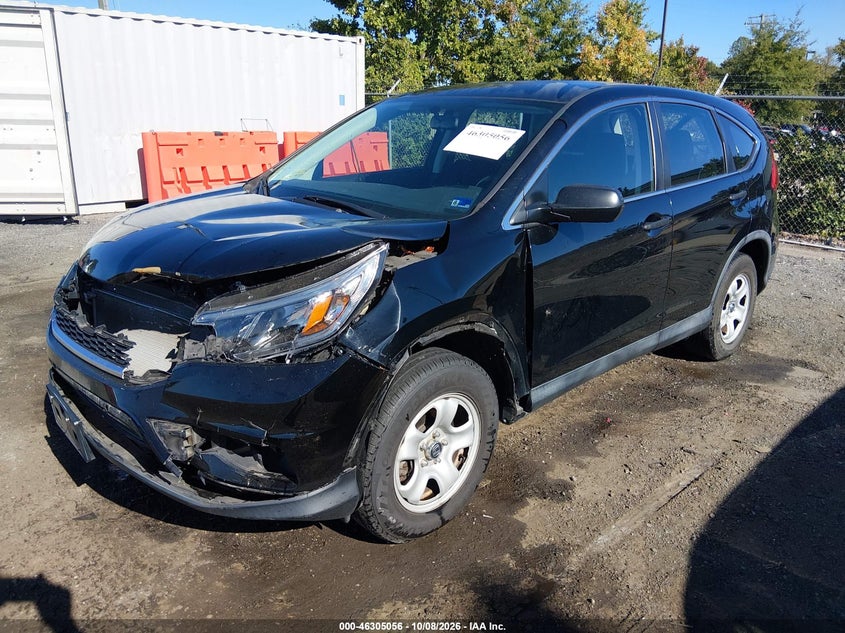 Vin: 2hkrm4h36gh600780, lot: 46805255, honda cr-v lx 20162