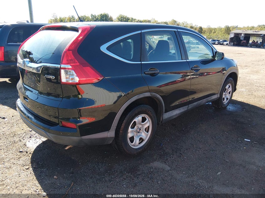 Vin: 2hkrm4h36gh600780, lot: 46805255, honda cr-v lx 20164
