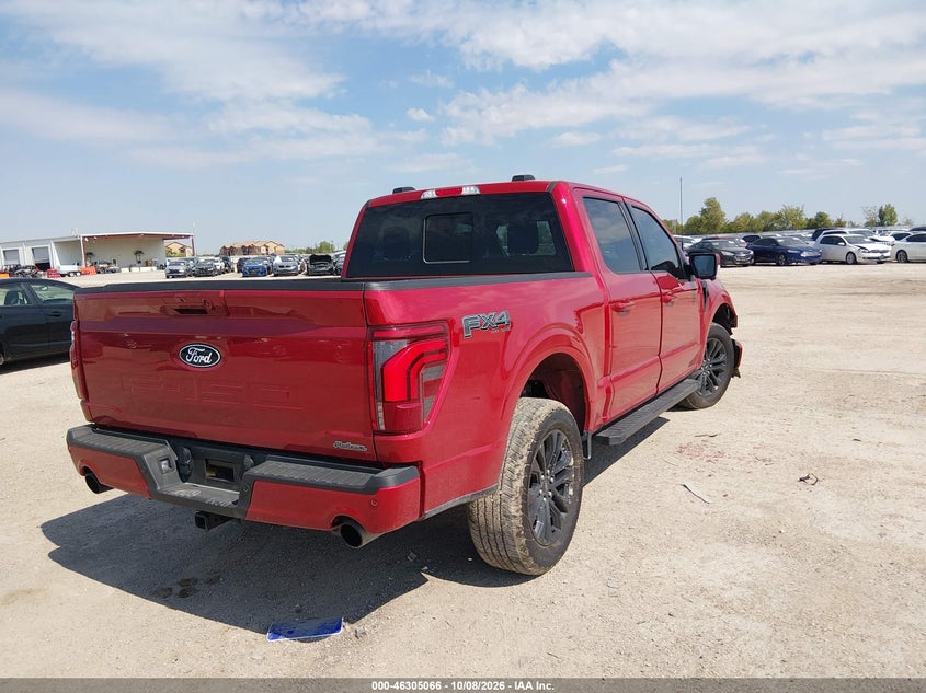 Vin: 1ftfw5l50sfc26147, lot: 46805265, ford f-150 lariat 20254