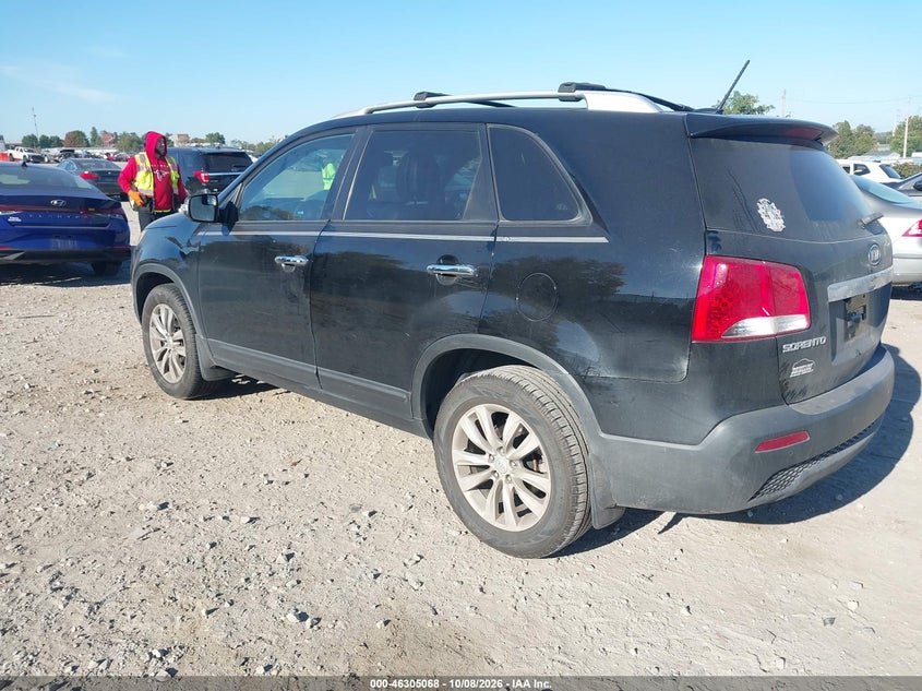 Vin: 5xyku3a15bg072332, lot: 46805267, kia sorento ex 20113