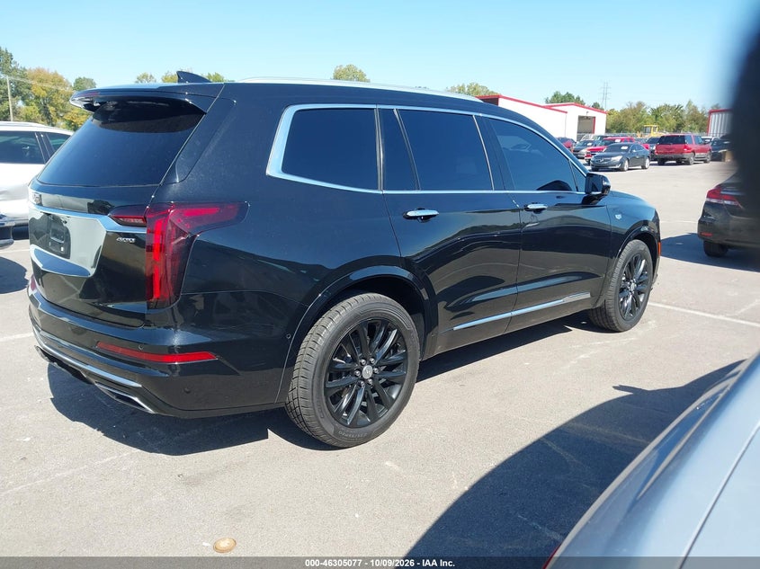 Vin: 1gykpdrs8nz173763, lot: 46805276, cadillac xt6 awd premium luxury 20224