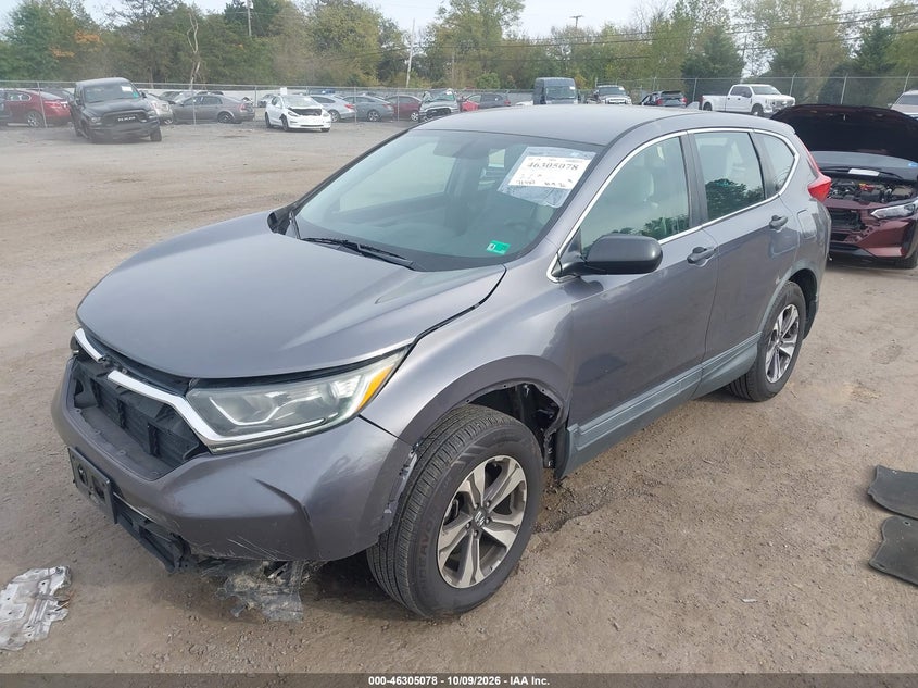 2017 Honda Cr-V Lx, Undercarriage, IAAI, VIN 5J6RW6H35HL005867 — photo 2