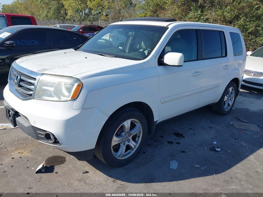 Vin: 5fnyf3h51db028528, lot: 46805298, honda pilot ex-l 20132