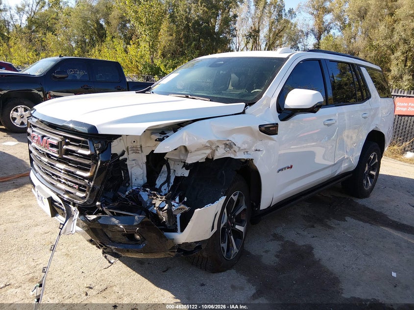 Vin: 1gks2vrl8sr242681, lot: 46805321, gmc yukon at4 ultimate 4wd 20252