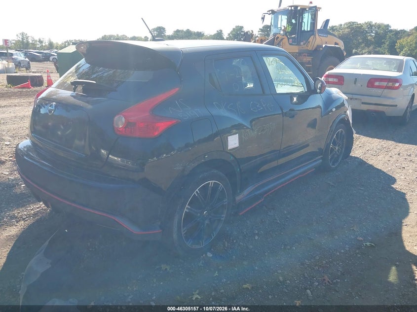 Vin: jn8af5mv9dt232420, lot: 46805356, nissan juke nismo 20134