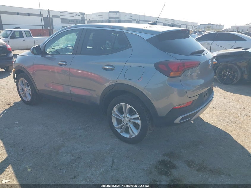 Vin: kl4mmcsl7pb047176, lot: 46805358, buick encore gx preferred awd 20233