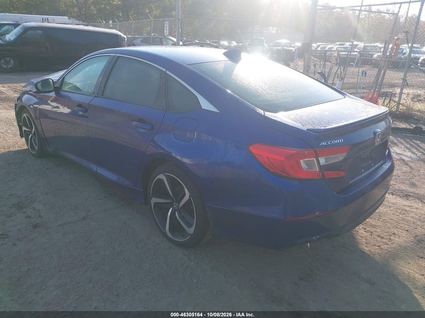 Vin: 1hgcv1f38ja157634, lot: 46805363, honda accord sport 20183