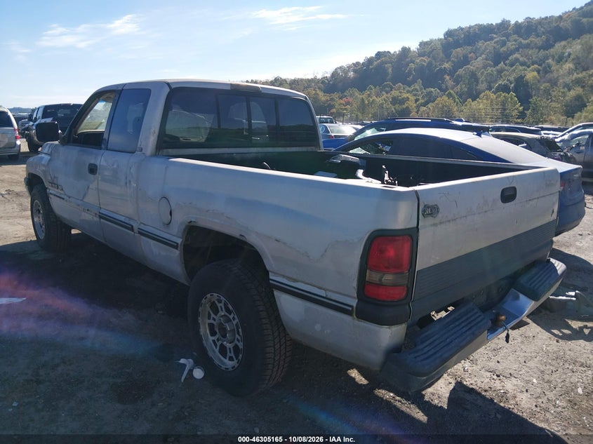 DODGE RAM 1500 1997 VIN 3B7HC13Z3VG797809