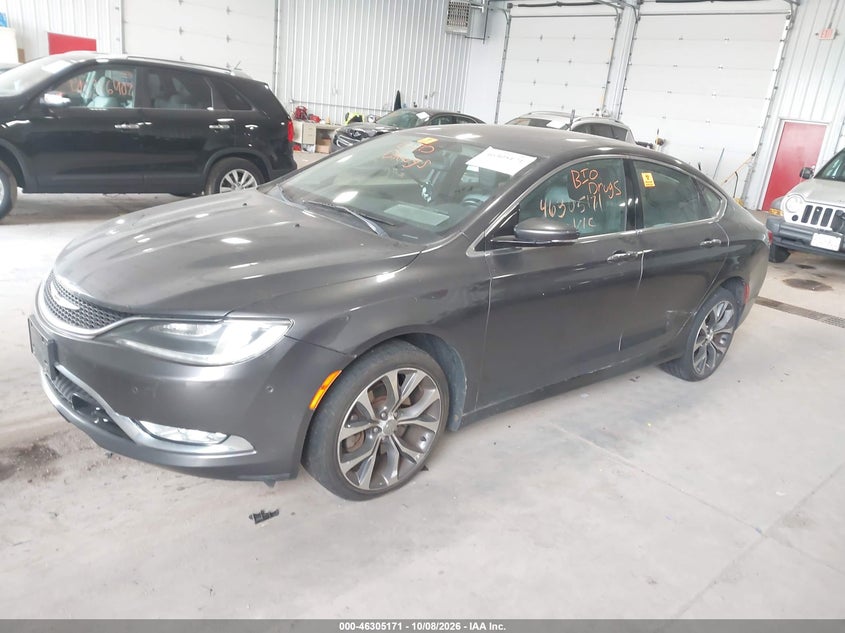 Vin: 1c3ccceg6fn540481, lot: 46805370, chrysler 200 c 20152
