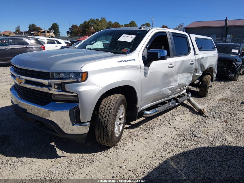 Vin: 1gcuyded3kz315337, lot: 46805385, chevrolet silverado 1500 lt 20192