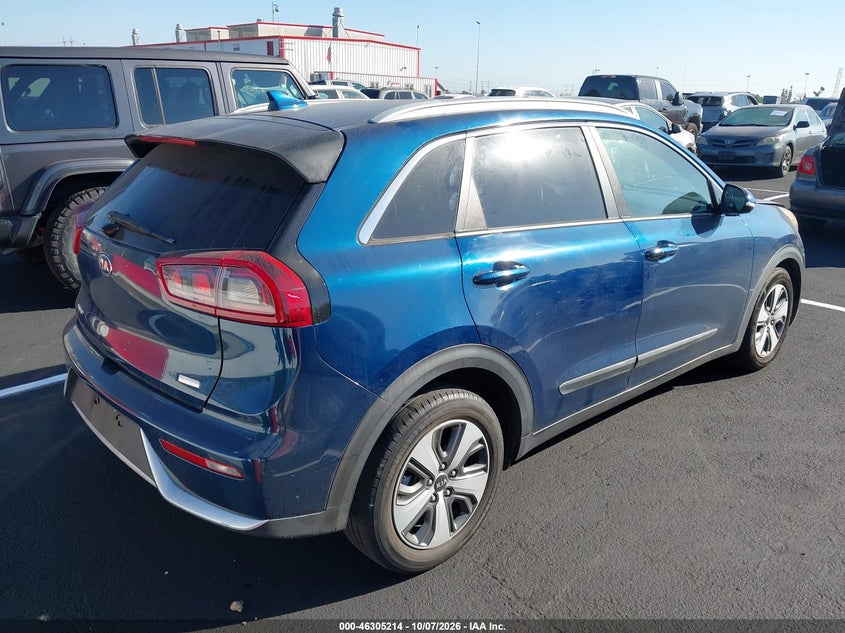 Vin: kndcc3lc9k5339003, lot: 46805413, kia niro ex 20194